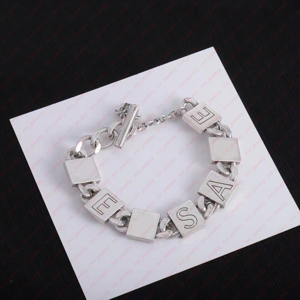 cyberpunk personality bracelets, necklaces. fashion brand designer bracelets. wedding party gift, european and american simple fashion desig, Silver
cyberpunk personality bracelets, necklaces. fashion brand designer bracelets. wedding party gift, european and american simple fashion desig, Silver