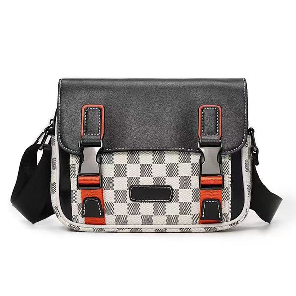 new men's small square bag simple checkered messenger bag street outdoor crossbody bag men's trendy satchel seiko fine explosive f
new men's small square bag simple checkered messenger bag street outdoor crossbody bag men's trendy satchel seiko fine explosive f