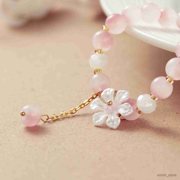 charm bracelets fashion flower bracelets for women colorful beads adjustable charm bracelet friendship wedding jewelry r230704, Golden;silver
charm bracelets fashion flower bracelets for women colorful beads adjustable charm bracelet friendship wedding jewelry r230704, Golden;silver