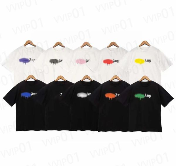 men's t-shirts graffiti angels letter short sleeve loose casual men's and women's pure cotton palms spring and summer t-shirt, White;black
men's t-shirts graffiti angels letter short sleeve loose casual men's and women's pure cotton palms spring and summer t-shirt, White;black