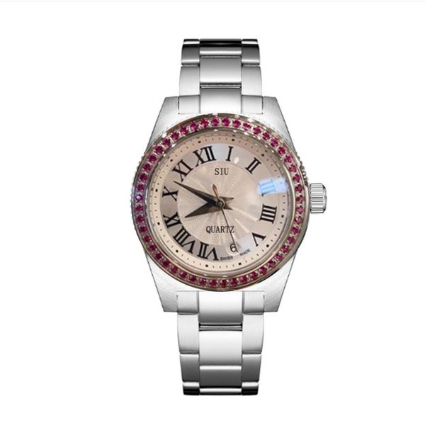 fashion desgin ladies wristwatches vintage quartz women's watch with colorful crystal diameter 26mm roman scale three pin with calendar, Slivery;brown
fashion desgin ladies wristwatches vintage quartz women's watch with colorful crystal diameter 26mm roman scale three pin with calendar, Slivery;brown