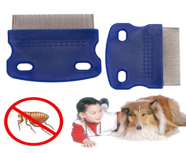 lice comb non slip handle nit pet dog cat louse flea remove brush stainless steel grooming tools durable4247845, Silver 
lice comb non slip handle nit pet dog cat louse flea remove brush stainless steel grooming tools durable4247845, Silver