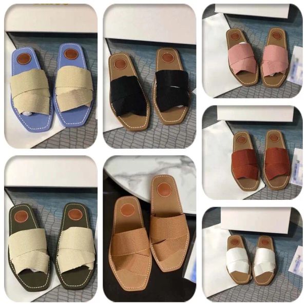with box women slippers flat slides shoes flip flops sneakers canvas stripe band scuffs sandals chaussures 35-45 ew, Black
with box women slippers flat slides shoes flip flops sneakers canvas stripe band scuffs sandals chaussures 35-45 ew, Black