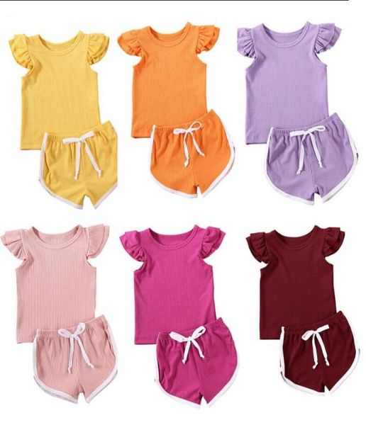 kids designer clothes girls fly sleeve summer clothing sets candy casual pants suits knit cotton solid shorts tshirts outfit5466895, White
kids designer clothes girls fly sleeve summer clothing sets candy casual pants suits knit cotton solid shorts tshirts outfit5466895, White
