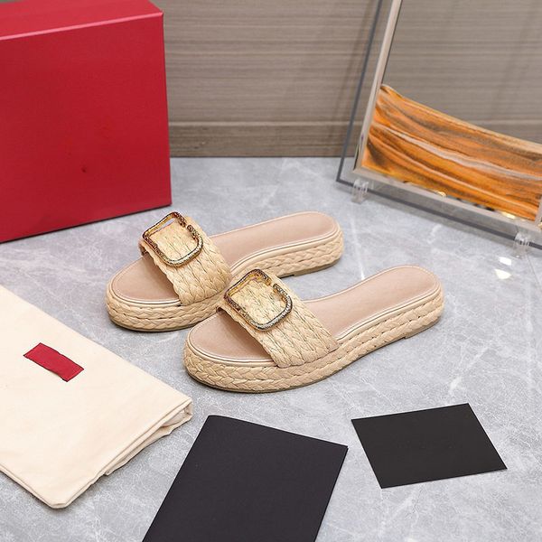 rivet mules woven slippers slides sandals flat heels open-toe women's luxury designers espadrilles sole high-quality fashion casual sho, Black
rivet mules woven slippers slides sandals flat heels open-toe women's luxury designers espadrilles sole high-quality fashion casual sho, Black