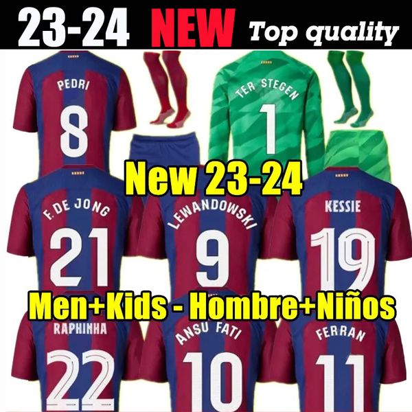 kit 23/24 lewandowski ansu fati soccer jerseys 2023 ferran r. araujo christensen o. dembele pedri memphis dest gavi maillots, Black;yellow
kit 23/24 lewandowski ansu fati soccer jerseys 2023 ferran r. araujo christensen o. dembele pedri memphis dest gavi maillots, Black;yellow