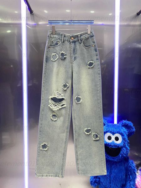 2023 designer jeans womens heavy embroidery logo embellishment small incense hole high-waisted skinny jeanses sweatpants women, Blue
2023 designer jeans womens heavy embroidery logo embellishment small incense hole high-waisted skinny jeanses sweatpants women, Blue
