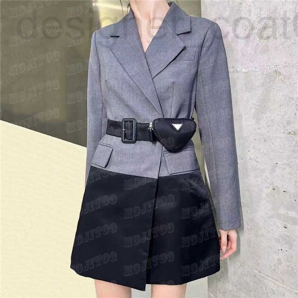 plus size dresses designer women designer suit with waist bag splice fake two piece long sleeve jackets 4c4f, Black
plus size dresses designer women designer suit with waist bag splice fake two piece long sleeve jackets 4c4f, Black