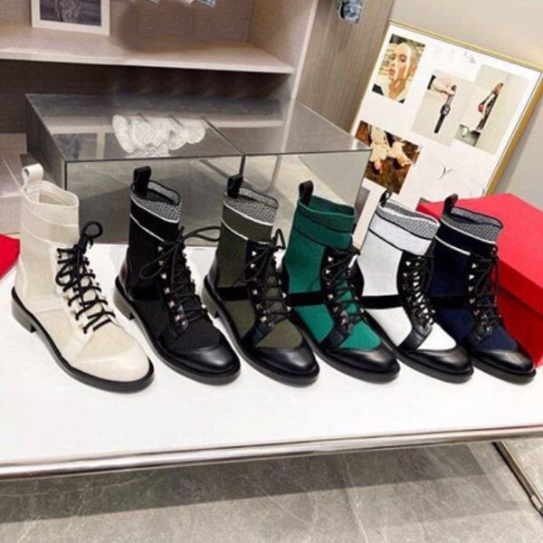 rivet boots martin boots designer women knit calfskin ankle boots platform casual woman shoes size 35-41 with box, Black
rivet boots martin boots designer women knit calfskin ankle boots platform casual woman shoes size 35-41 with box, Black