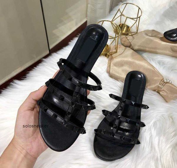 rivet valentinoly thong v women beach jelly slippers flat sandals shoes bow flip nude flops studded sandals fashion, Black
rivet valentinoly thong v women beach jelly slippers flat sandals shoes bow flip nude flops studded sandals fashion, Black