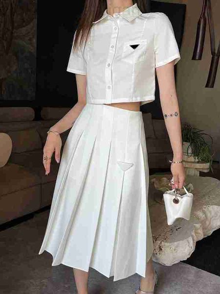 two piece dress designer pra brands womens two piece dress shirt sets fashion white short polo t side slit skirt 2pcs suits prom dresses aix
two piece dress designer pra brands womens two piece dress shirt sets fashion white short polo t side slit skirt 2pcs suits prom dresses aix