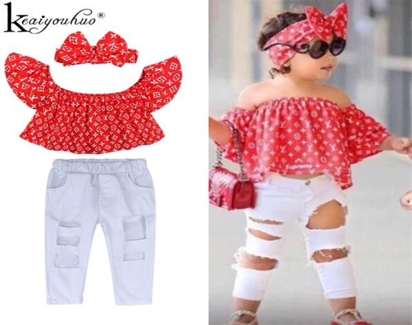 2020 baby girl clothes summer tracksuit for children clothing girls sets tshirtbroken hole jeans kids clothes 1 2 3 4 5 6 year 04284097, White
2020 baby girl clothes summer tracksuit for children clothing girls sets tshirtbroken hole jeans kids clothes 1 2 3 4 5 6 year 04284097, White