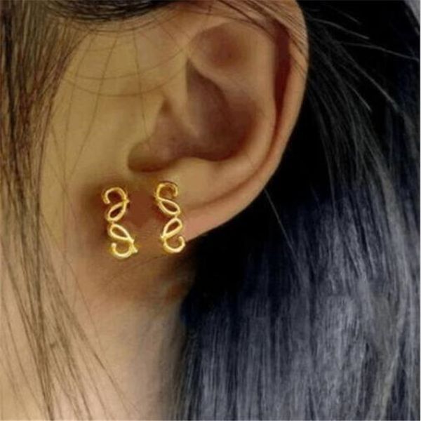designer womens stud letter earring brand girl's love earrings luxury fashion jewelry earring gif, Golden;silver
designer womens stud letter earring brand girl's love earrings luxury fashion jewelry earring gif, Golden;silver