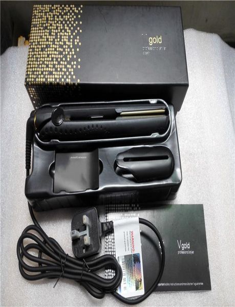 in stock gh v gold professional hair straightener eu plug with retail box dhl fast ship hair styling tools version dhl 4360928, Black
in stock gh v gold professional hair straightener eu plug with retail box dhl fast ship hair styling tools version dhl 4360928, Black