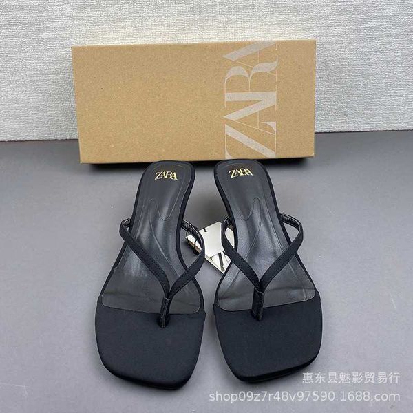 za 2023 summer new women's shoes black belt decoration feet high heels square head herringbone clamping toe external wearing sandals fo
za 2023 summer new women's shoes black belt decoration feet high heels square head herringbone clamping toe external wearing sandals fo