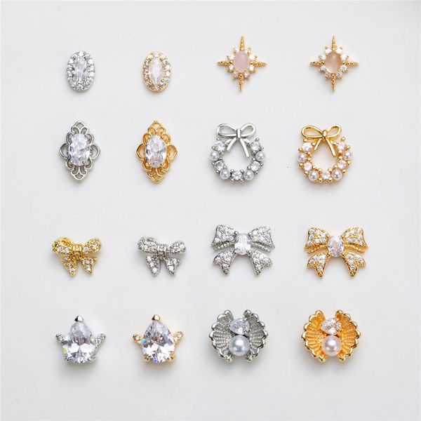 nail glitter 10pcs lot 3d summer starlight shell bow oval zircon metal alloy art manicure nails accessories diy decorations charms 230704, Silver;gold
nail glitter 10pcs lot 3d summer starlight shell bow oval zircon metal alloy art manicure nails accessories diy decorations charms 230704, Silver;gold