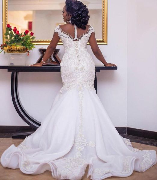 plus size arabic mermaid wedding dresses aso ebi luxurious lace beaded sheer neck bridal dresses vintage vestido de novia2663675, White
plus size arabic mermaid wedding dresses aso ebi luxurious lace beaded sheer neck bridal dresses vintage vestido de novia2663675, White