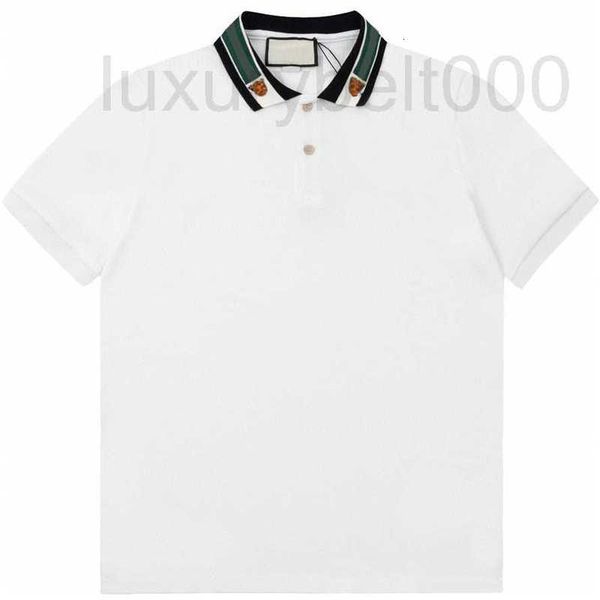 men's t-shirts designer neckline embroidery text pure cotton short sleeved polo neutral casual loose te p401, White;black
men's t-shirts designer neckline embroidery text pure cotton short sleeved polo neutral casual loose te p401, White;black