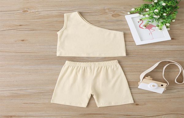 ins girls outfits baby kids one shoulder vest shorts outfits toddlers cotton clothing summer kids shorts 2pcs sets a03126121848, White
ins girls outfits baby kids one shoulder vest shorts outfits toddlers cotton clothing summer kids shorts 2pcs sets a03126121848, White