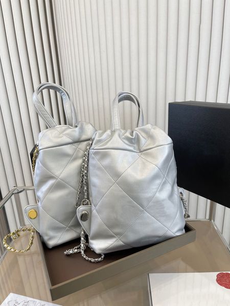 tz 22 bags designer backpack handle handbag large capacity drawstring shopping bag gold/silver metal hardware chain bags fashion shoulder ba
tz 22 bags designer backpack handle handbag large capacity drawstring shopping bag gold/silver metal hardware chain bags fashion shoulder ba
