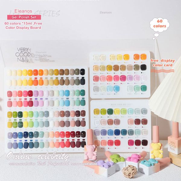 false nails eleanuos 15ml gel nail polish set 60pcs in bear bottle for salon with color card soak off manicure uv led whole 230704, Red;gold
false nails eleanuos 15ml gel nail polish set 60pcs in bear bottle for salon with color card soak off manicure uv led whole 230704, Red;gold