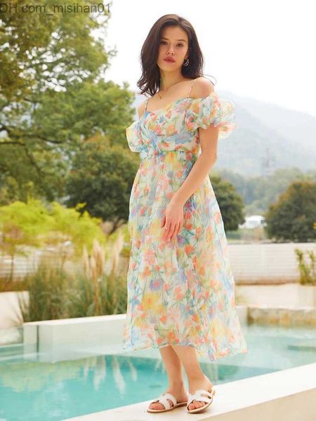 casual dresses basic casual dresses spring floral chiffon beach slip dress backless women long bandage elegant boho maxi for summer z230705, Black;gray
casual dresses basic casual dresses spring floral chiffon beach slip dress backless women long bandage elegant boho maxi for summer z230705, Black;gray