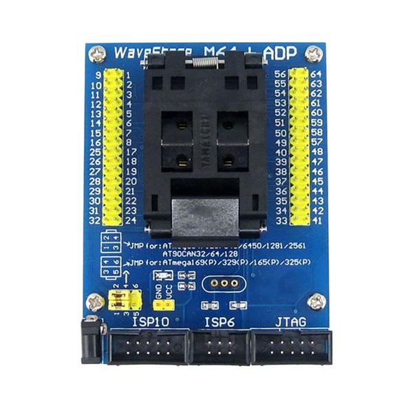 dresses m64+ adp avr atmega64 atmega128a /169 programming adapter test socket, White;black
dresses m64+ adp avr atmega64 atmega128a /169 programming adapter test socket, White;black
