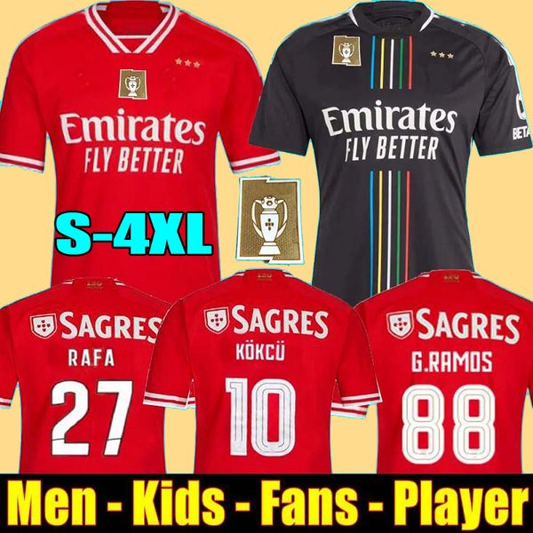 23 24 fans player version benfica soccer jerseys seferovic waldschmidt pizzi rafa g.ramos 2023 2024 home away men kids kit football shirts o, Black;yellow
23 24 fans player version benfica soccer jerseys seferovic waldschmidt pizzi rafa g.ramos 2023 2024 home away men kids kit football shirts o, Black;yellow