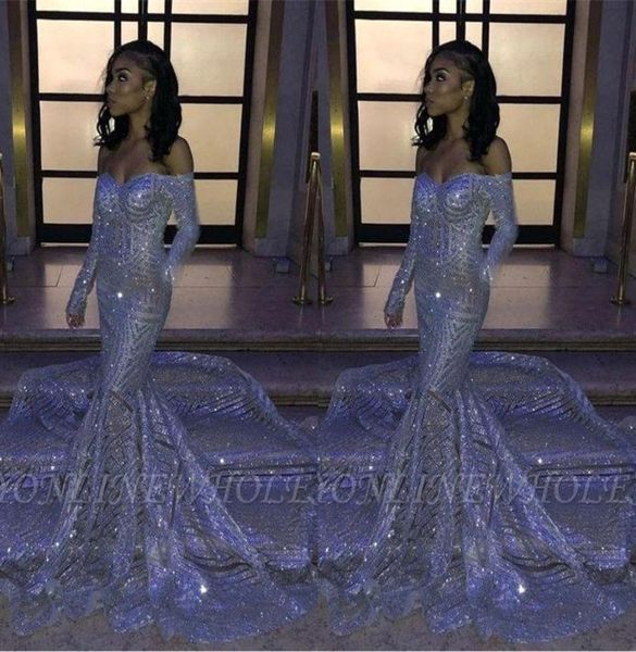black girl silver sequins offtheshoulder mermaid prom dresses long sleeves sweep train reflective evening gowns bc3306 03285640162
black girl silver sequins offtheshoulder mermaid prom dresses long sleeves sweep train reflective evening gowns bc3306 03285640162