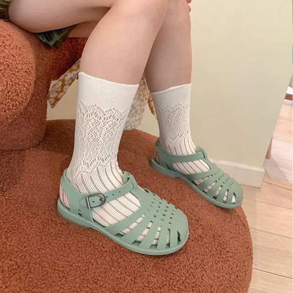 sandals children's summer sandals baby girls cave hole cute princess candy shoes non-slip roman sandals breathable beach shoes 230704, Black;red
sandals children's summer sandals baby girls cave hole cute princess candy shoes non-slip roman sandals breathable beach shoes 230704, Black;red