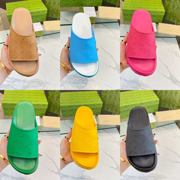 designer ladies perforated sandals women hole platform slippers jelly rubber g double letter mens slipper hollow out pool slides summer sand, Black
designer ladies perforated sandals women hole platform slippers jelly rubber g double letter mens slipper hollow out pool slides summer sand, Black