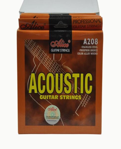 6sets alice acoustic guitar strings phosphor bronze color alloy winding 6 strings set a208l 0125854222
6sets alice acoustic guitar strings phosphor bronze color alloy winding 6 strings set a208l 0125854222