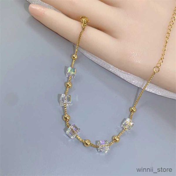charm bracelets stainless steel new fashion fine jewelry colorful spectrum cubic charm chain bracelets for women gift r230704, Golden;silver
charm bracelets stainless steel new fashion fine jewelry colorful spectrum cubic charm chain bracelets for women gift r230704, Golden;silver
