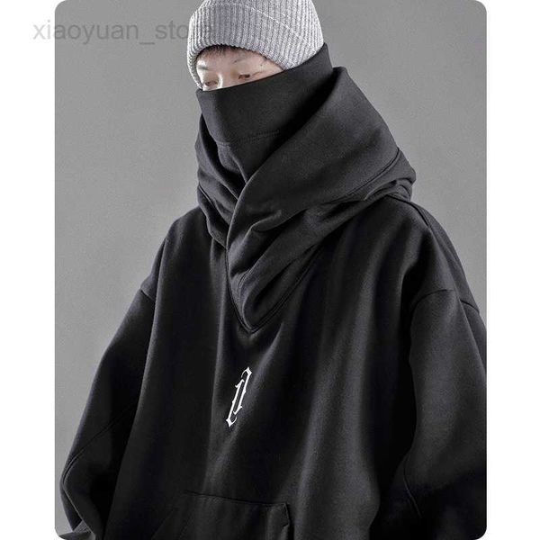 men's hoodies autumn winter high collar hoodie loose comfortable men's clothes hiphop streetwear fleece hooded oversize sweatshirt, Black
men's hoodies autumn winter high collar hoodie loose comfortable men's clothes hiphop streetwear fleece hooded oversize sweatshirt, Black