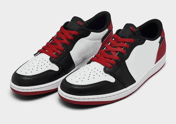 2023 authentic 1 low og black toe white black red men women sports sneakers with original box size 36-47.5
2023 authentic 1 low og black toe white black red men women sports sneakers with original box size 36-47.5