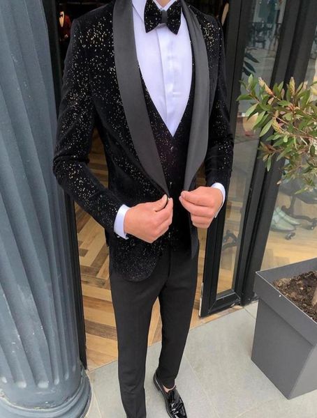 sparkly black groom tuxedos mens morning suits stage cosplay men party suits wedding man blazer jacketvestpants2307427, Black;gray
sparkly black groom tuxedos mens morning suits stage cosplay men party suits wedding man blazer jacketvestpants2307427, Black;gray