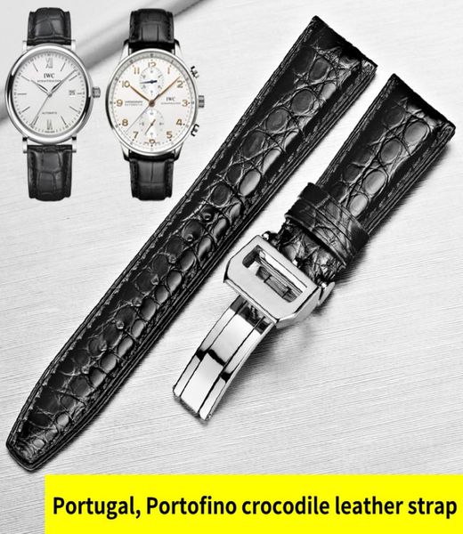 howk crocodile leather strap substitute iwc genuine leather strap portuguese 7 portofino pilot series watch strap t1907083885228, Black;brown
howk crocodile leather strap substitute iwc genuine leather strap portuguese 7 portofino pilot series watch strap t1907083885228, Black;brown