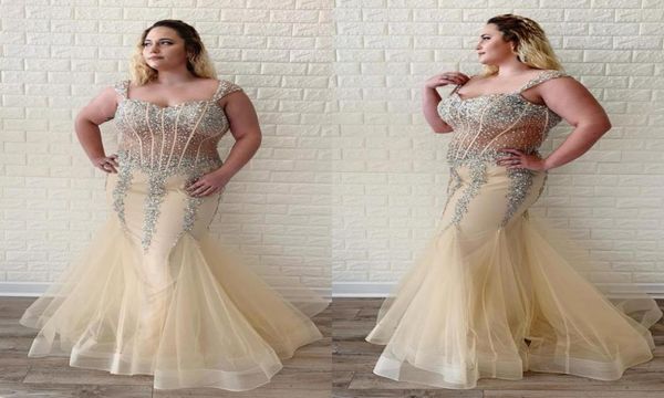 popular champagne mermaid evening prom dresses plus size cap short sleeves crystal bodice see through formal party dress custom ma5750905, Black;red
popular champagne mermaid evening prom dresses plus size cap short sleeves crystal bodice see through formal party dress custom ma5750905, Black;red