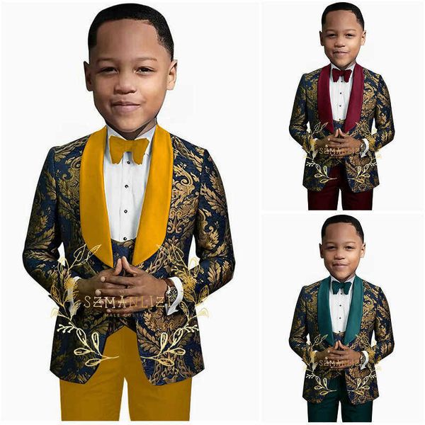 suits 3-16 years old groom boy suits floral handsome cute kids wedding party tuxedos 3 piece suits (jacket+pants+vest)hkd230704, Black
suits 3-16 years old groom boy suits floral handsome cute kids wedding party tuxedos 3 piece suits (jacket+pants+vest)hkd230704, Black