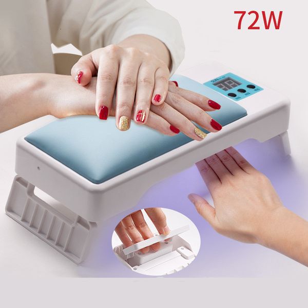 nail dryers 24led dryer lamp 72w all gel polish eu us charge 2 in 1 foldable hand pillow manicure equipment rest stand 230704
nail dryers 24led dryer lamp 72w all gel polish eu us charge 2 in 1 foldable hand pillow manicure equipment rest stand 230704