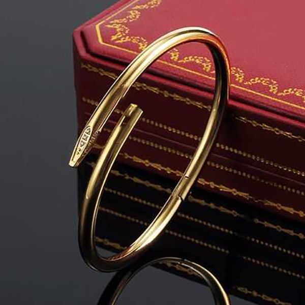 classic nail bracelet mens bracelets luxury bangle designer jewelry women titanium steel alloy gold-plated gold jewelrys silver rose never f, Black
classic nail bracelet mens bracelets luxury bangle designer jewelry women titanium steel alloy gold-plated gold jewelrys silver rose never f, Black