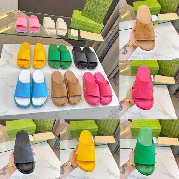 luxury perforated rubber slippers women's mens platform thick bottom 5cm mules italy designer slip-on slides peach cream beige perforat, Black
luxury perforated rubber slippers women's mens platform thick bottom 5cm mules italy designer slip-on slides peach cream beige perforat, Black
