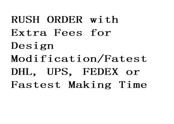 rush order making time is about 35days and time is also about 35 days via dhlsfexpressemsupsfedex7587029, White;blue
rush order making time is about 35days and time is also about 35 days via dhlsfexpressemsupsfedex7587029, White;blue