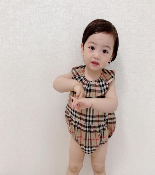ins baby romper boys plaid cotton jumpsuits infant girls lattice short sleeve climb clothes diaper a86705984180, Blue
ins baby romper boys plaid cotton jumpsuits infant girls lattice short sleeve climb clothes diaper a86705984180, Blue