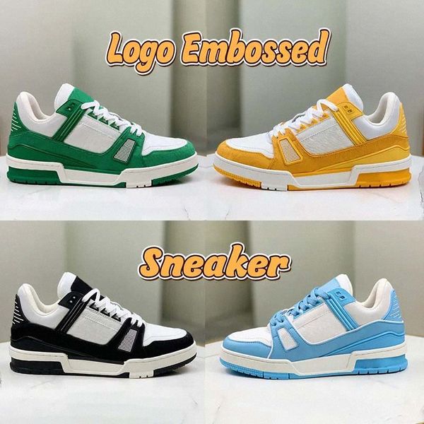 luxury designer casual shoes embossed trainer sneaker triple white pink sky blue abloh black green yellow denim low virgil mens sneakers wom
luxury designer casual shoes embossed trainer sneaker triple white pink sky blue abloh black green yellow denim low virgil mens sneakers wom