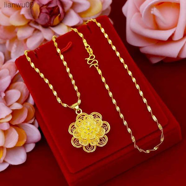 24k real gold plated necklaces for women big multilayer flower pendant necklaces ethnic choker chain necklaces wedding jewelry l230704, Silver
24k real gold plated necklaces for women big multilayer flower pendant necklaces ethnic choker chain necklaces wedding jewelry l230704, Silver