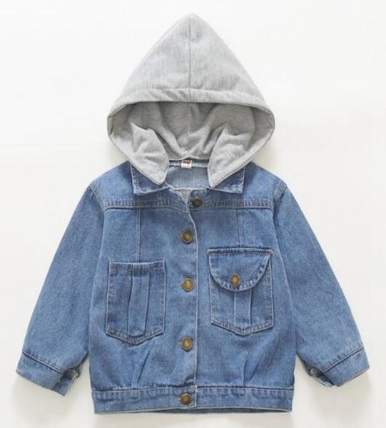 2020 new style fashion children jacket the girl denim jacket in the fall take hat clothes4580450, Blue;gray
2020 new style fashion children jacket the girl denim jacket in the fall take hat clothes4580450, Blue;gray