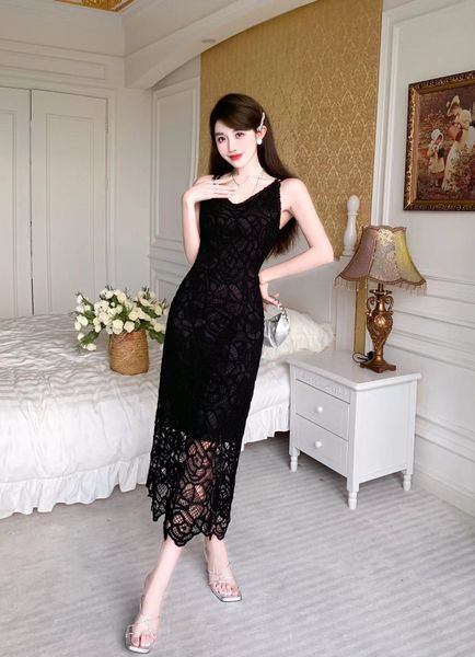 designer apparel women's clothing lace water-soluble suspender dress slip dress for lady dresses designer urban dresses, White;black
designer apparel women's clothing lace water-soluble suspender dress slip dress for lady dresses designer urban dresses, White;black