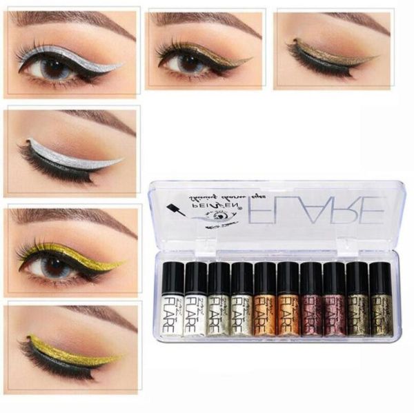 10 pcsset 5 colors white gold glitter eyeshadow waterproof makeups lasting long long liquid cosmetic tools waterproof eyel j5l36294909
10 pcsset 5 colors white gold glitter eyeshadow waterproof makeups lasting long long liquid cosmetic tools waterproof eyel j5l36294909