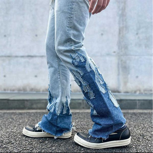 2023gallery dept.23 new jeans high street vintage retro loose flare men's and women's loose pants, Blue
2023gallery dept.23 new jeans high street vintage retro loose flare men's and women's loose pants, Blue